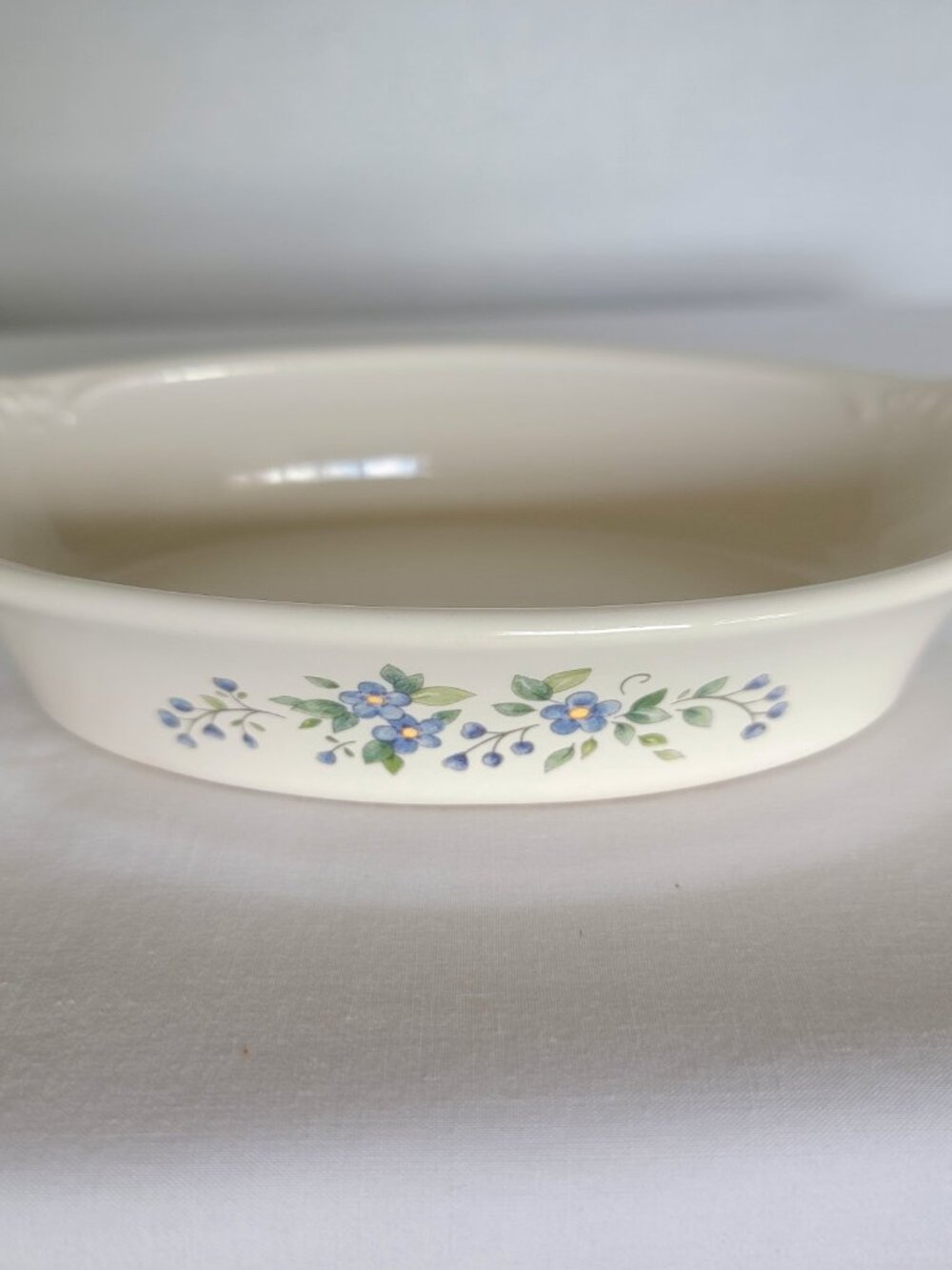 Pfaltzgraff Meadow Lane Oval Au Gratin Casserole